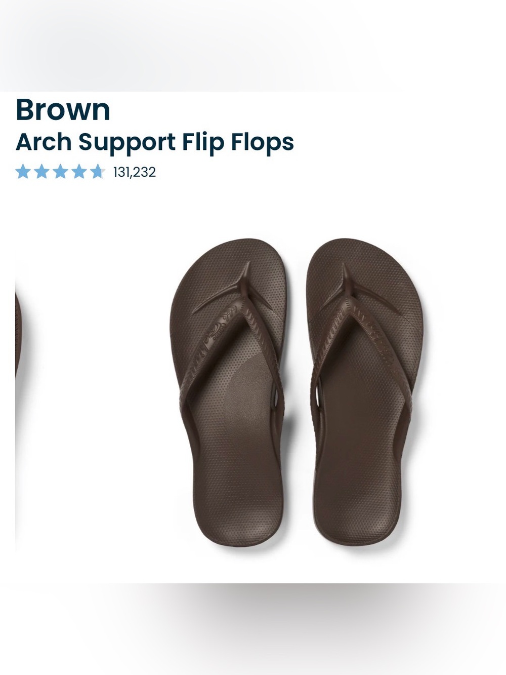 Archie’s Flip Flops